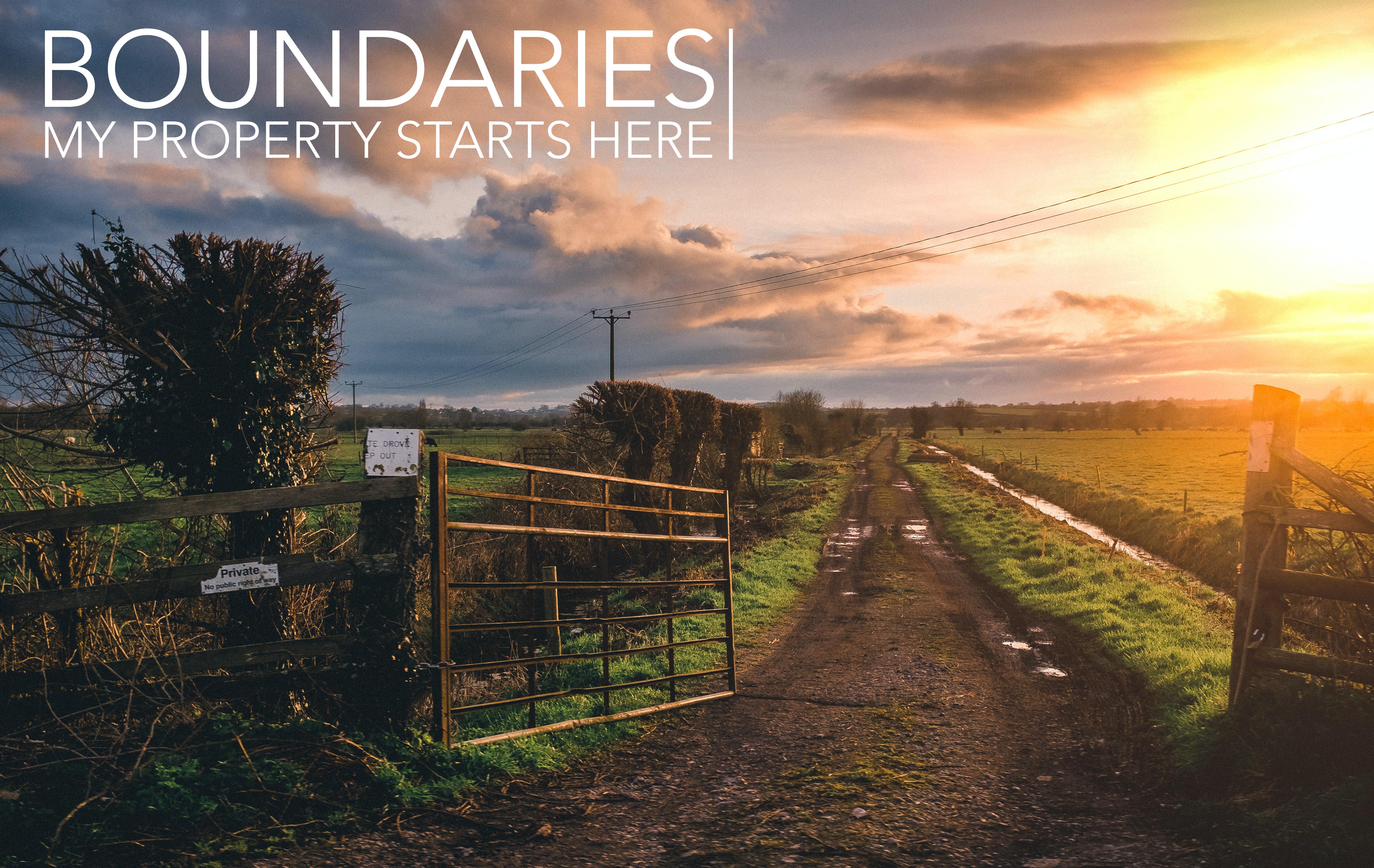 boundaries banner